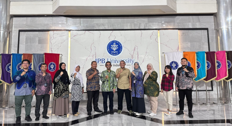 Kunjungan Universitas Islam Internasional Indonesia ke Kantor Audit Internal IPB terkait Tata Kelola Pengawasan Internal