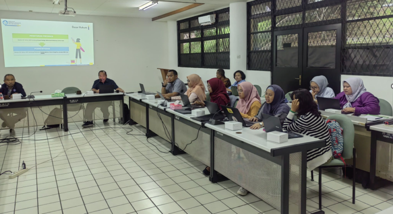 Pendampingan pengisian LKE ZI di Fakultas Pertanian